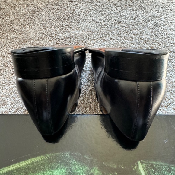 MAGNANNI GREY (CHARCOAL) MEDALLION PLAIN TOE MONK STRAP - Picture 7 of 9